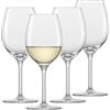 SCHOTT ZWIESEL Calice da vino bianco Chardonnay For You (set di 4), intramontabili bicchieri da vino, bicchieri in cristallo Tritan lavabili in lavastoviglie, Made in Germany (art. 121871)