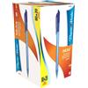 Paper Mate Penna a sfera a scatto Paper Mate InkJoy 100 blu - punta 1 mm - fusto blu (conf. 100)