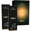 Monacelli Kit Gold Lifting Effect Straordinaria Sinergia Rinnova la Bellezza dei Capelli, Contiene: Intragold 10ml e GoldenOil 50ml.
