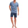 CALIDA Relax Imprint 2 Set di Pigiama, Coronet Blue, 56 Uomo
