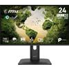 Msi Monitor Led 23.8'' Msi Full HD 1920x1080 1ms classe E Nero [PRO MP245PGN E14]