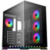 KRUX Case Krux Atron Midi-Tower ATX microATX Mini-ITX vetro temperato Nero [KRXD017]