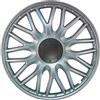 AUTO-STYLE J-Tec Set di 4 Copricerchi Orden 15 Pollici Argento