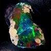 Opal Empire Etiope Nero opal gemstone 8 KT 19x12 MM, Naturale Fuoco opal raw, opal rough