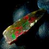 OPAL EMPIRE Opale Etiopico Grezzo Nero Fire Opale Naturale 7 Ct 22x13 mm