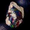 Opal Empire Opale Nero Grezzo Etiopia 10.5Ct 17x13 mm Pietra Naturale