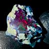 OPAL EMPIRE Opale Nero Etiope Pietra Naturale In Grezzo Fire 7,7 Ct 15x15 mm