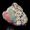 OPAL EMPIRE Opale Naturale, Opale Nero Grezzo, Opale Etiope Grezzo 25 Ct 25x22 Mm