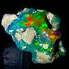 OPAL EMPIRE Opale Nero Grezzo Etiopia Fire Opal Naturale 11,5Ct 20x15 mm