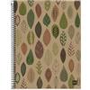 Miquelrius 2870 - Quaderno Notebook Riciclato 100%, 4 Strisce di Colore, A4, 120 Fogli a Quadretti di 5 mm, Carta 80 g, 4 Fori, Copertina in Cartone Riciclato, Design Ecohojas