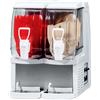 Egram Granitore Professionale HORIZON2 con Ventilazione Discendente - Granite, Sorbetti, Creme Fredde - Vasca Doppia lt 4,8 + 4,8
