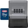 ABUS Cassetta Portachiavi 727 Mini - Codice Numerico, Parete, Nero-Argento