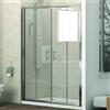 KAMALU Doccia nicchia 150cm a doppio scorrevole KF6000