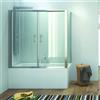 KAMALU Box doccia per vasca 160x90cm angolare KV05