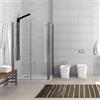 KAMALU Box doccia 70x70 angolare apertura saloon KS2800-SSN