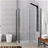 KAMALU Box doccia 70x110 cm apertura saloon KS2800-SSN