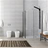 KAMALU Box doccia 90x90 angolare apertura saloon KS2800-SSN