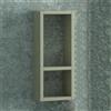 kamalu Pensile bagno aperto dimensioni 55x20x15cm con piano interno SP-45A- KAMALU