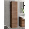 KAMALU Colonna bagno altezza 160x35x27cm con 4 ripiani SC45