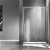 KAMALU Porta doccia 130cm scorrevole vetro 8mm altezza 200h | KSA4000