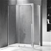 KAMALU Cabina doccia 70x120 scorrevole frontale e lato fisso vetro 8mm | KSA5000