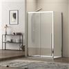 KAMALU Box doccia 70x100 angolare scorrevole vetro 8mm altezza h200 | KEL4000