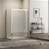 KAMALU Cabina doccia 70x120 scorrevole frontale vetro 8mm altezza h200 | KEL4000