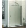 KAMALU Box doccia un lato 140cm vetro satinato anticalcare KF5000