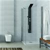 KAMALU Box doccia 70x100 anta battente 70 e fisso 100 cm modello KS2800S