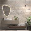 KAMALU Composizione bagno sospesa mobile e mensolone da 140cm | KAM-KK1400