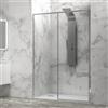 KAMALU Porta doccia 140 cm scorrevole vetro 6 mm altezza 200h | KLA4000C