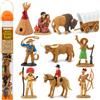 Safari Ltd. Plastoy 6809-04 - Cowboys e Indiani