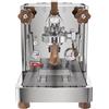 Lelit Bianca Macchina da Caffè - Con Montalatte & Sistema a Doppia Caldaia - PL162T-4G81 - Acciaio Inossidabile Lucido