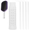 Genérico Grip per racchetta da pickleball, in silicone antiurto con assorbimento del sudore, custodie e accessori per racchetta da pickleball, per torneo, competizione, allenamento, pratica, uomini