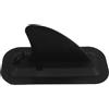 TOYANDONA Pinna di Ricambio per Paddleboard e Kayak in PVC Nero con Struttura Divisoria d'Acqua e Design per Stabilità, Adatta ad attività Acquatiche e Sportivi