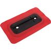 OSALADI Adattatore per Pinna da Surf in PVC Resistente Staffa di Montaggio Rossa per Sostituzione Scatola Pinna, Adatto a Tavole Sup e Surfcasting