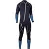 POXZSFX Muta in Neoprene da 3 mm, Muta in Neoprene da Uomo con Cerniera Anteriore, Costume da Bagno Termico per Sport Acquatici, Costume da Bagno per Paddle, Grigio, XL