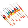Toyvian 20 Pezzi Set Galleggianti in Schiuma Indicatore di Morso Reattivo per Attrezzatura da Pesca