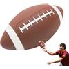 Generico Football americano junior - Pallone da allenamento in PVC misura 3, attrezzatura sportiva antiscivolo | Accessorio da gioco gonfiabile in stile vintage, superficie di presa impermeabile, attrezzatura