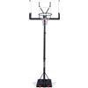 STAPERFO Canestro da basket con supporto, regolabile in altezza, 173-305 cm, supporto mobile con retro in PVC e rete resistente alle intemperie, base riempibile, canestro da basket per esterni per giardino e