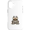 Timowo Studio Custodia per iPhone 16 Ritratto Astratto di Drago Barbuto