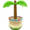 Generico Palm Tree poolCooler - 38x30x70cm Inflatable Beverage Holder, Floating Drink Cooler | PVC Poolside Ice Bucket for Summer poolParties, Tropical Palm Tree Floating Cooler for Beach Gatherings, Backyar
