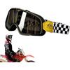 Generic Occhiali da moto, protezione per gli occhi da equitazione, antivento e anti-sabbia, accessorio per casco aperto a 3/4, compatibile con casco da sci, moto, equitazione, elegante attrezzatura di