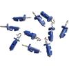 NexRen 10 ganci per esche da pesca, clip a sgancio rapido, per pesca in mare, sistema di bloccaggio sicuro compatibile con dimensioni fino a 6/0