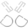 AMUSLESUR 2 Set Cintura da Immersione per Fissaggio Pesi Design Resistente per attività Subacquee Sicure e Confortevoli