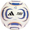 adidas Tiro - Pallone da allenamento unisex, per adulti, bianco/blu potere, 3