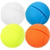 Toyvian 4 Pezzi Smorzatori per Racchetta da Tennis, Set in Plastica, Accessori da Tennis per Controllo e Comfort Gioco