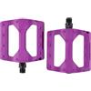 MoSundi Pedali in nylon leggero per plastica, doppio cuscinetto antiscivolo, design per mountain bike, albero in acciaio, larghezza 100 mm, per coppia nera