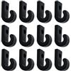 CAZSTYK 12 Sicurezza per Kayak a Forma J Gancio per Kayak Gancio Ancoraggio Corda Elastica Ganci Kayak Paddleboard Accessori per Remi Corda Elastica Durevole