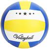 QWUUYEC Volleyball Taglia 5, Pallone da Pallavolo Morbido Indoor Outdoor, Resistente all'Usura, Pallone da Allenamento e Gara per Adulti e Bambini - Durevole PVC, Tenuta Aria Eccellente,